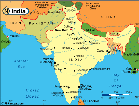 india map 999